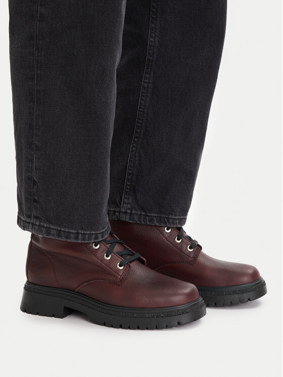 Timberland Timberland Gležnjače Cambria Valley Mid TB0A42B8EIW1 Tamnocrvena