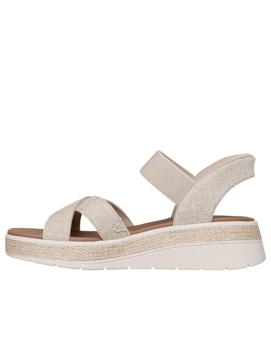 Skechers Skechers Sandały 114417W-NAT Beżowy