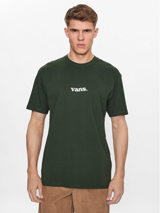 Vans T-krekls Lower Corecase Ss Tee VN0008TK Haki Classic Fit