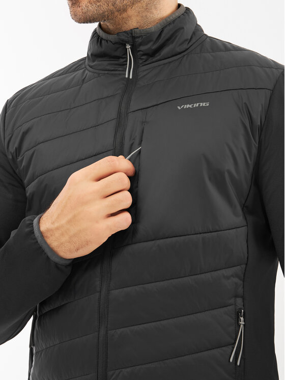 Viking Viking Kurtka softshell Zemu Man Czarny Regular Fit