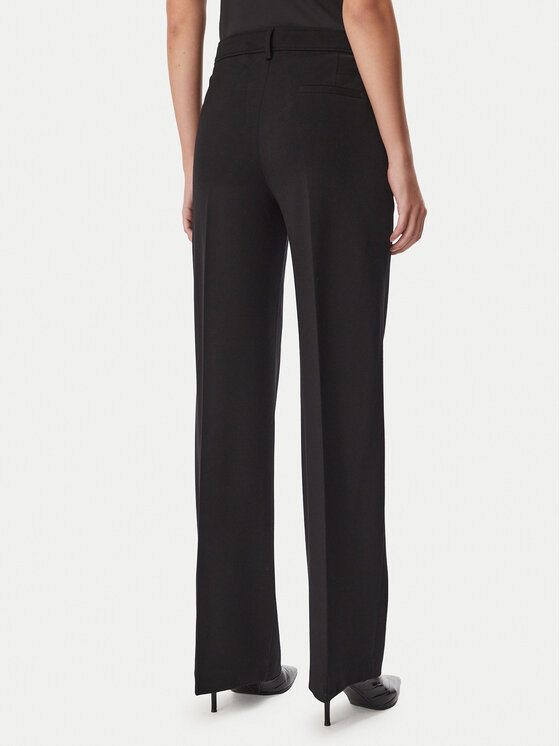 Liu Jo Liu Jo Текстилни панталони WF6361 J9189 Черен Relaxed Fit