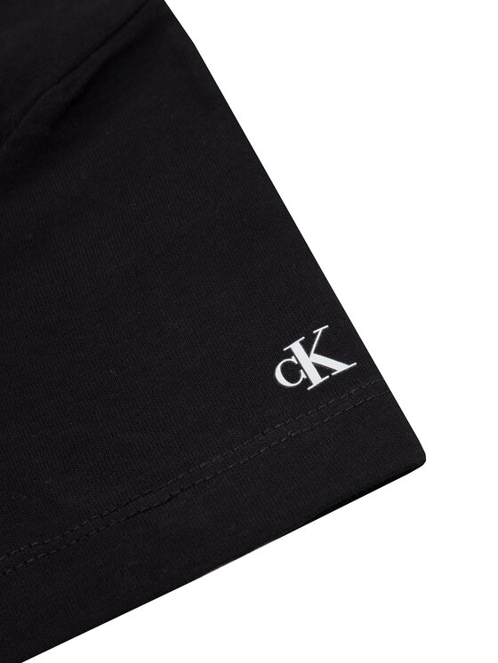 Calvin Klein Jeans Calvin Klein Jeans Marškinėliai Institutional SS IB0IB00347 Balta Regular Fit