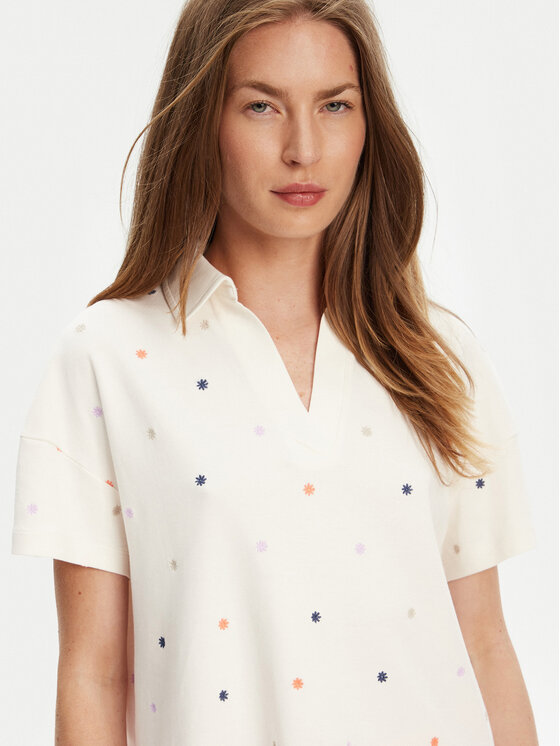 United Colors Of Benetton United Colors Of Benetton Polokošile 36QJD300X Béžová Regular Fit