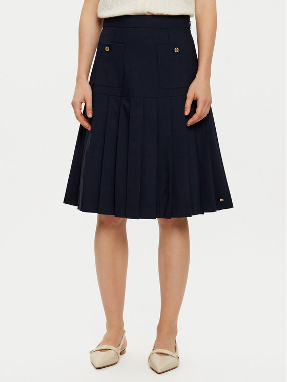 Spódnica plisowana Tommy Hilfiger