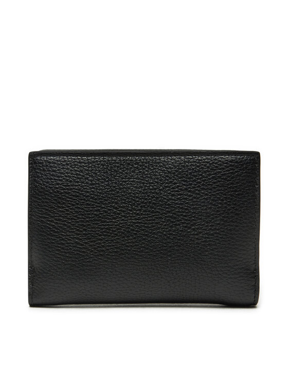 Calvin Klein Calvin Klein Portofel Mic de Damă Ck Plaque Small Trifold W/Zip K60K612834 Negru