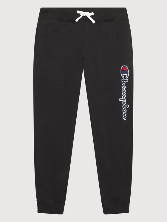 Champion Pantaloni trening 305769 Negru Regular Fit