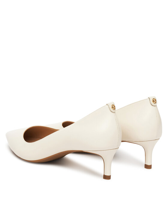 MICHAEL Michael Kors MICHAEL Michael Kors Обувки на ток Alina Flex Kitten Pump 40R3ALMP1L Екрю