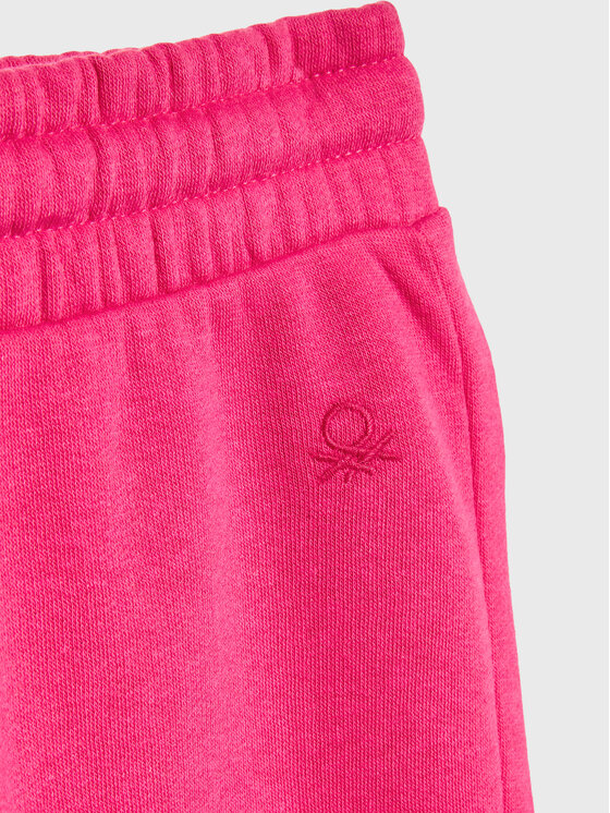 United Colors Of Benetton United Colors Of Benetton Spodnie dresowe 35TMCF022 Różowy Regular Fit