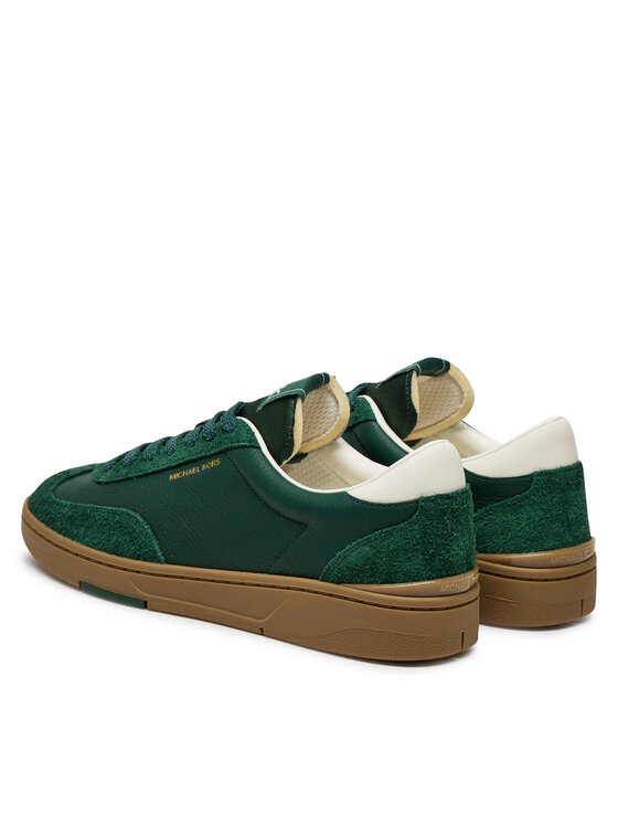 MICHAEL Michael Kors Sneakers Wilton Leather and Suede Sneaker 42F4WLFS1L Verde Modivo
