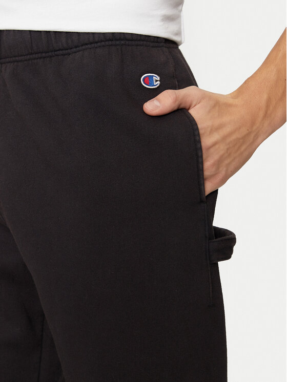 Champion Champion Долнище анцуг 220513 Черен Regular Fit