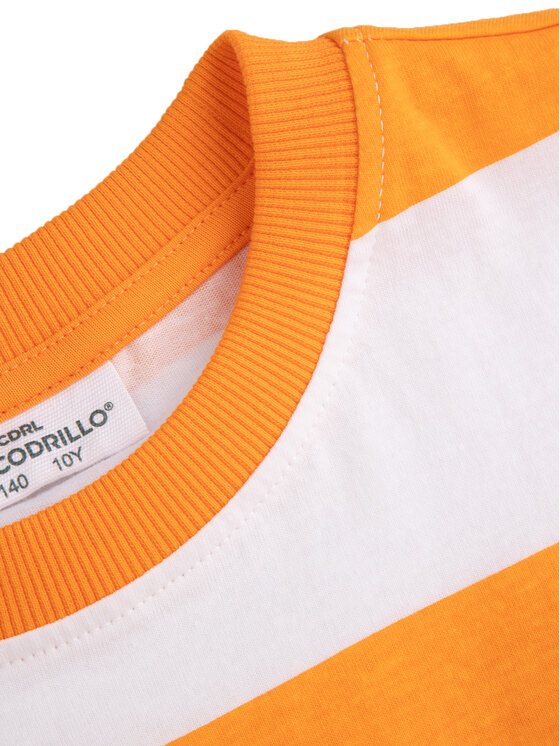 Coccodrillo Coccodrillo Majica WC5143209VBC Oranžna Regular Fit