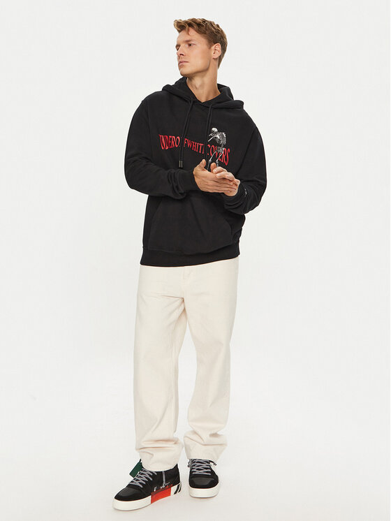 Off-White Off-White Felpa OMBB046G197620101088 Nero Regular Fit