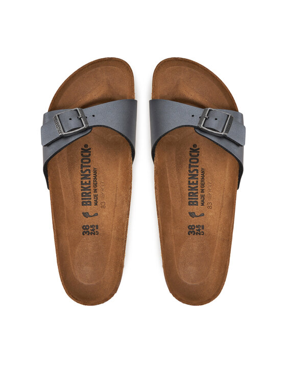 Birkenstock Birkenstock Pantoletten Madrid Birko-Flor 1021532 Grau