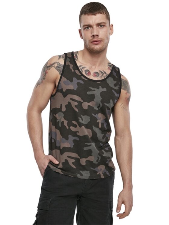 Brandit Brandit Tank top 4210.4 Szary Basic Fit