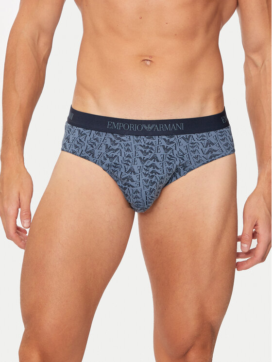 Emporio Armani Underwear Emporio Armani Underwear Komplektas: 3 trumpikių poros 111624 4F722 75536 Tamsiai mėlyna