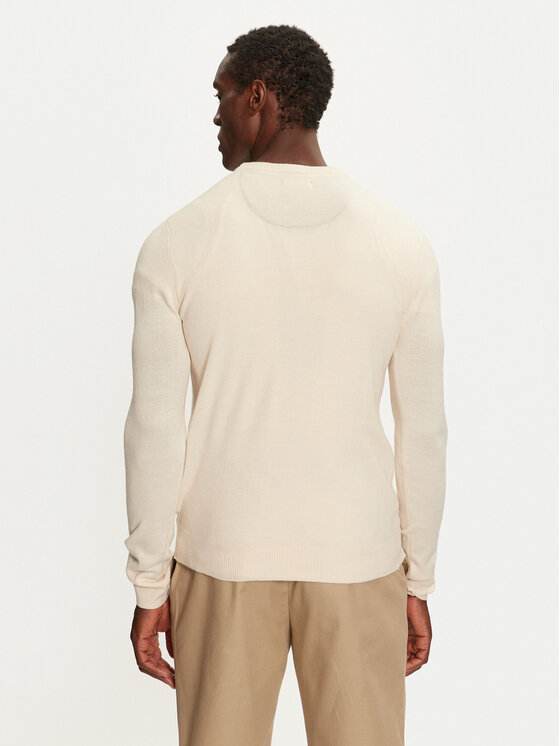 Brave Soul Brave Soul Sweater MK-230EINSTEIN6 Bézs Regular Fit
