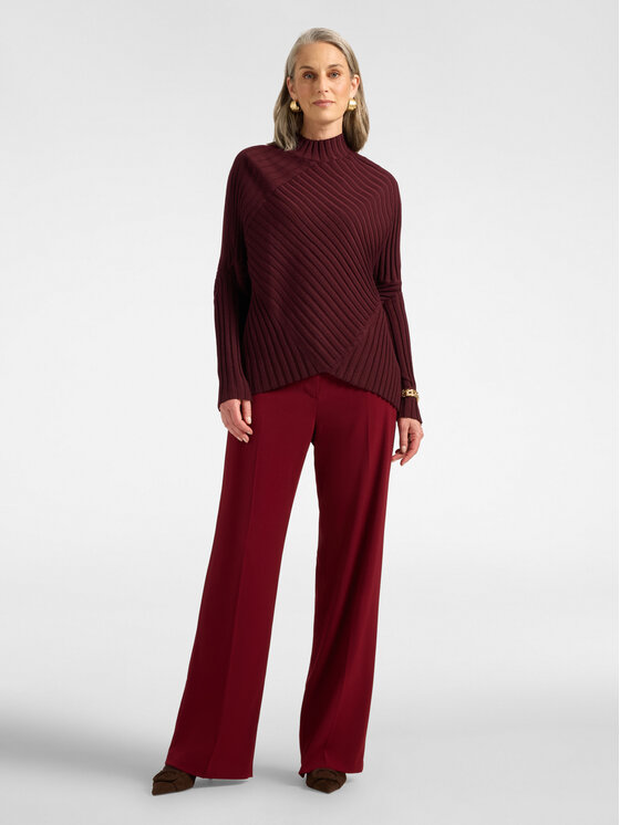 Elena Mirò Elena Mirò Maglione M243E002261N039 Bordeaux Over Fit