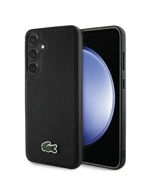 Etui na telefon Lacoste, Czarne, S24 Plus