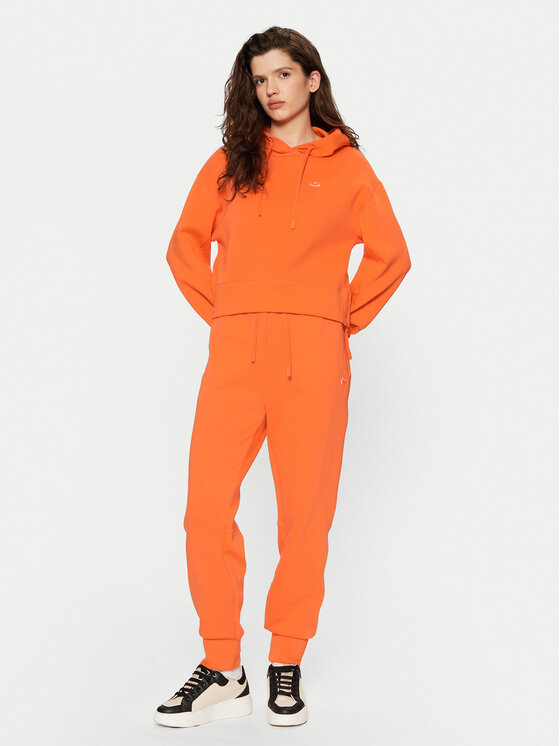 Lacoste Pantalon jogging XF0343 Orange Regular Fit Modivo