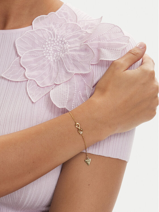 Guess Guess Zapestnica JUBB06 048JW Zlata