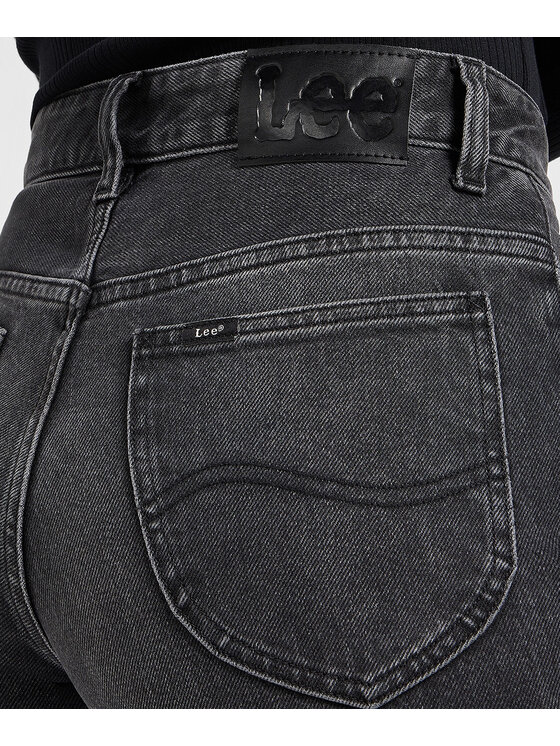 Lee Lee Jeansy 112355420 Szary Slim Fit