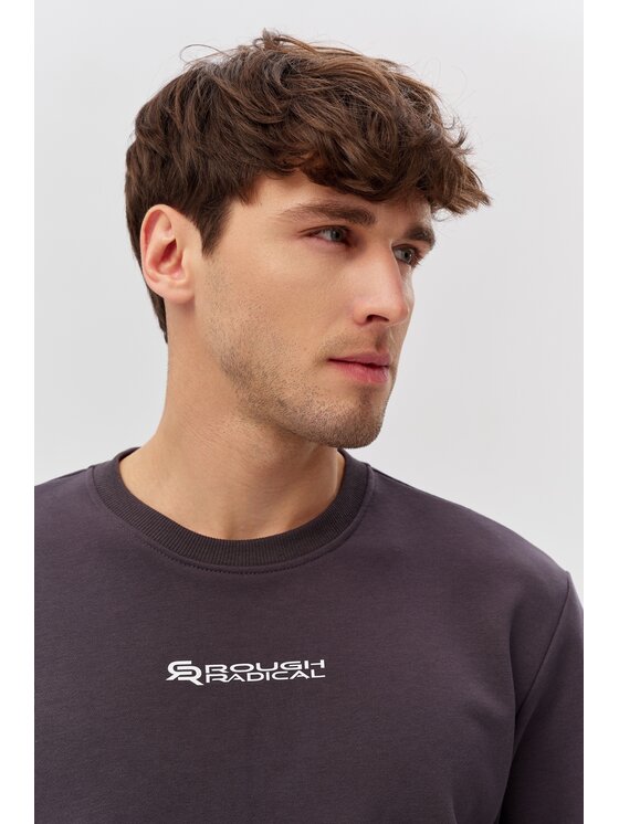 ROUGH RADICAL ROUGH RADICAL Felpa COTTON ACTIVE MEN Grigio Regular Fit