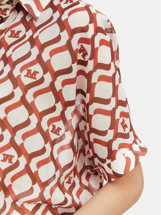Max Mara Beachwear Max Mara Beachwear Košulja Ariete 2616111049 Šarena Regular Fit