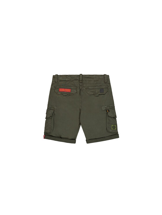 Alpha Industries Alpha Industries Šortky Crew Patch Short Šedá Slim Fit