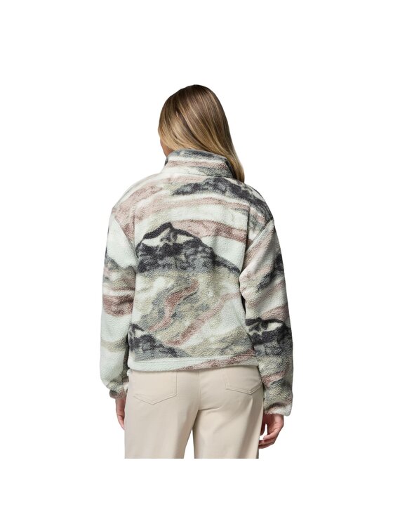 Columbia Columbia Polar Helvetia II Printed Cropped Half Snap Fleece 2098501342 Kolorowy Regular Fit