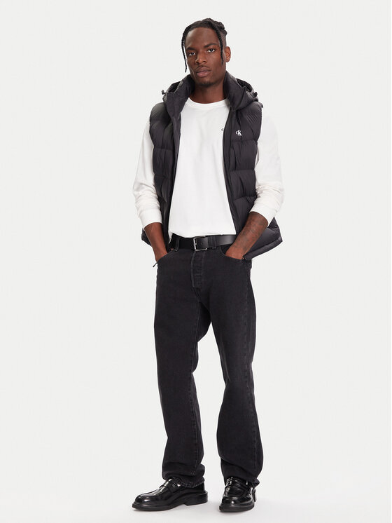 Calvin Klein Jeans Calvin Klein Jeans Sportinė liemenė LV04RD531G Juoda Regular Fit