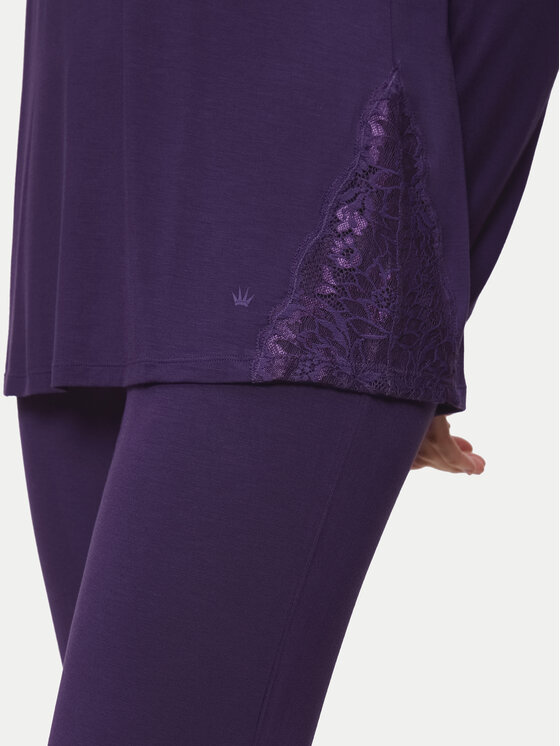 Triumph Triumph Піжама Timeless Sensuality 10221061 Фіолетовий Regular Fit