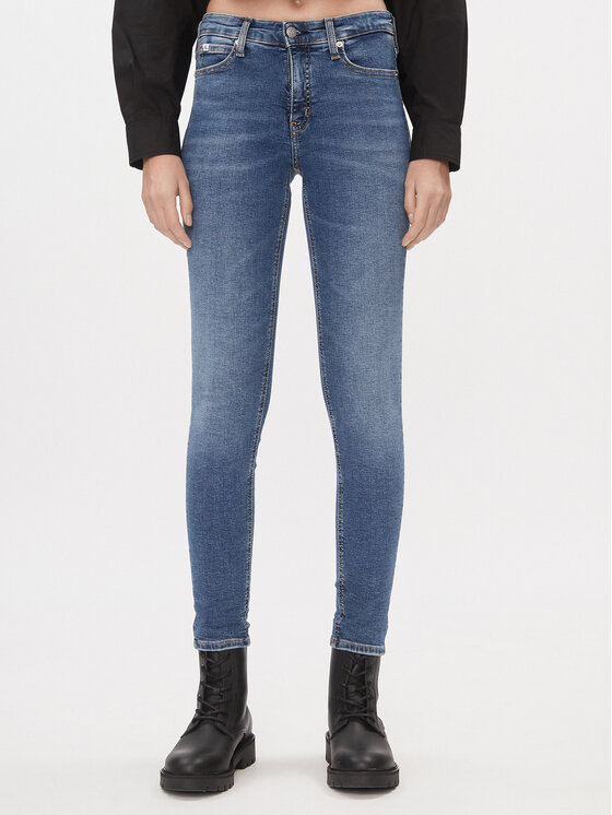 Calvin Klein Jeans Calvin Klein Jeans Farmer J20J221581 Kék Skinny Fit
