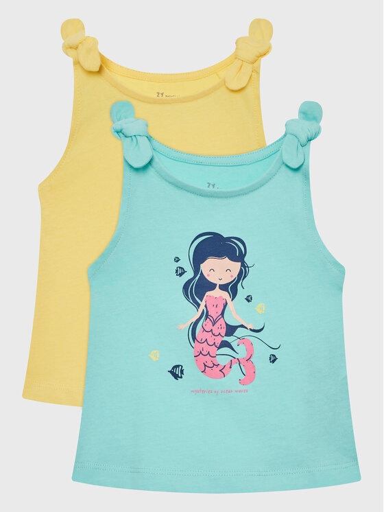 Zippy Zippy 2er-Set T-Shirts ZBGAP0303 23015 Bunt Regular Fit