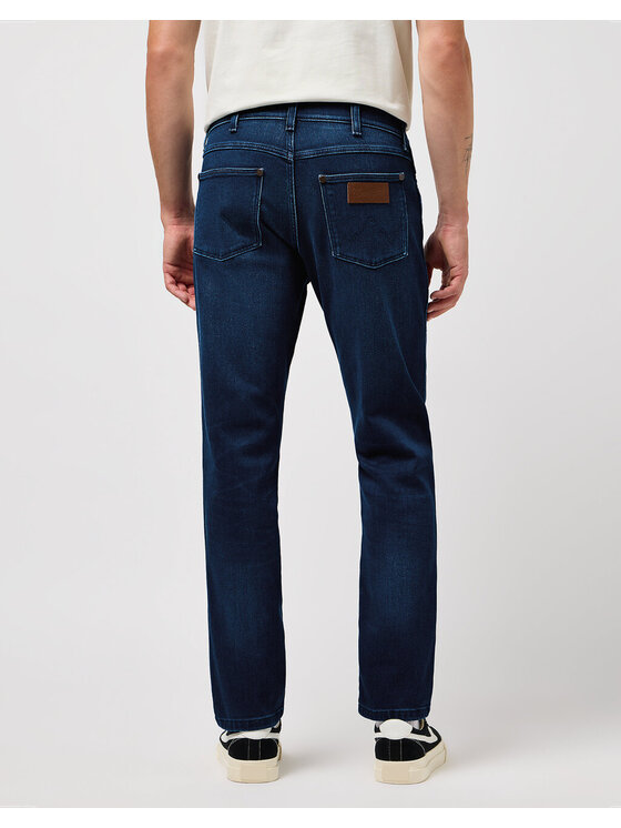 Wrangler Wrangler Jeansy LARSTON Niebieski Slim Fit