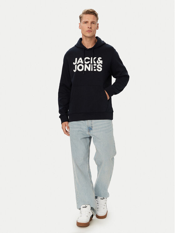 Jack & Jones Jack & Jones Pulóver Corp 12152840 Sötétkék Blazer Fit