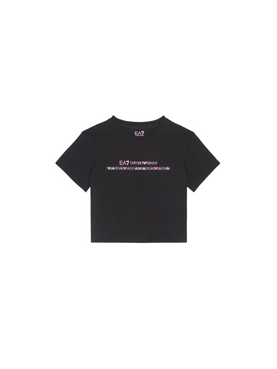 T-shirt 3RFT07 FJ2HZ 1200 Nero Regular Fit