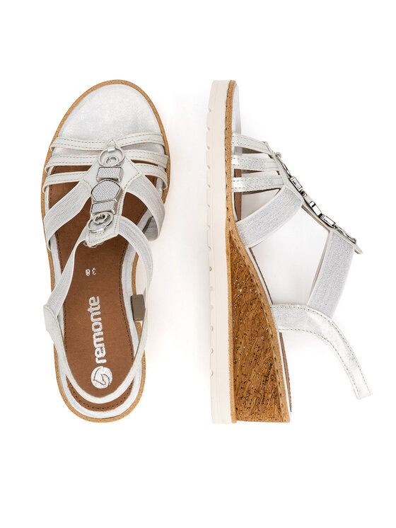 Remonte Remonte Sandály R6264-80 Bílá