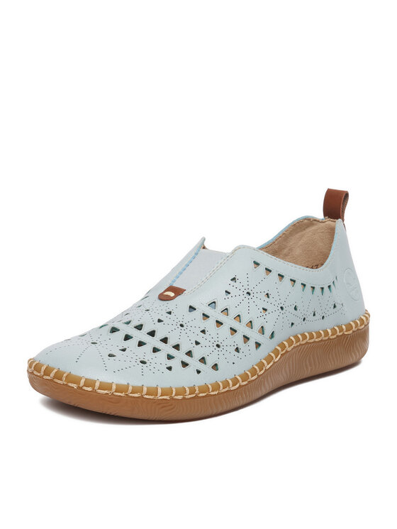 Rieker Rieker Halbschuhe CEO-N2452-10 Hellblau