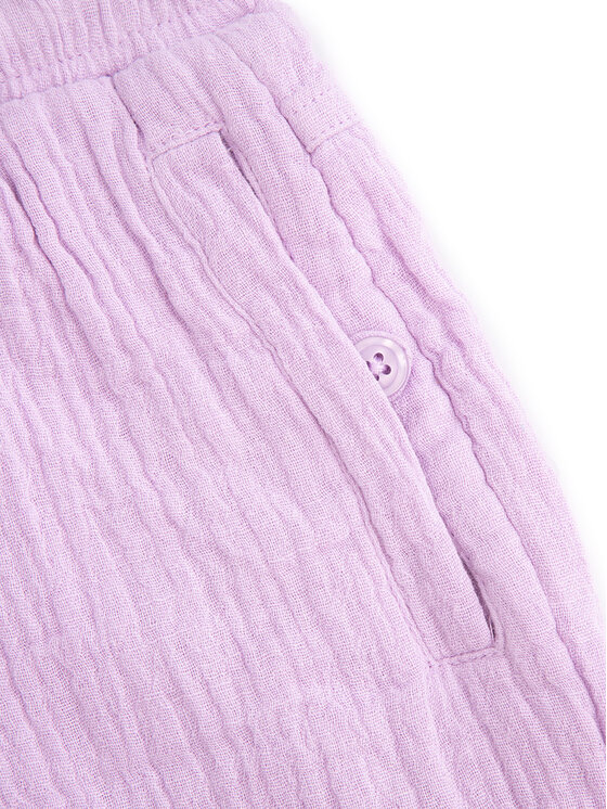 Coccodrillo Coccodrillo Pantaloncini di tessuto WC5119401IGK Viola Regular Fit