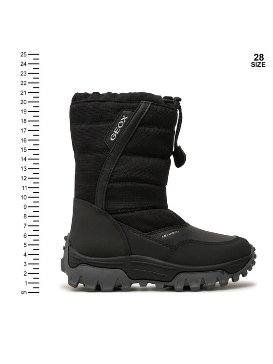Geox Geox Čizme za snijeg J Himalaya Boy B Abx J26FRA 0FU54 C9999 S Crna