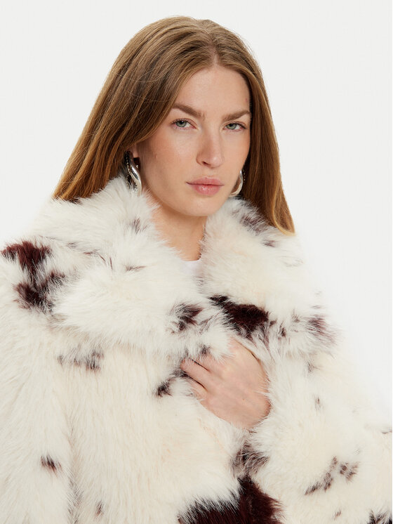 Sisley Sisley Futro 2WIWLN05A Écru Comfort Fit