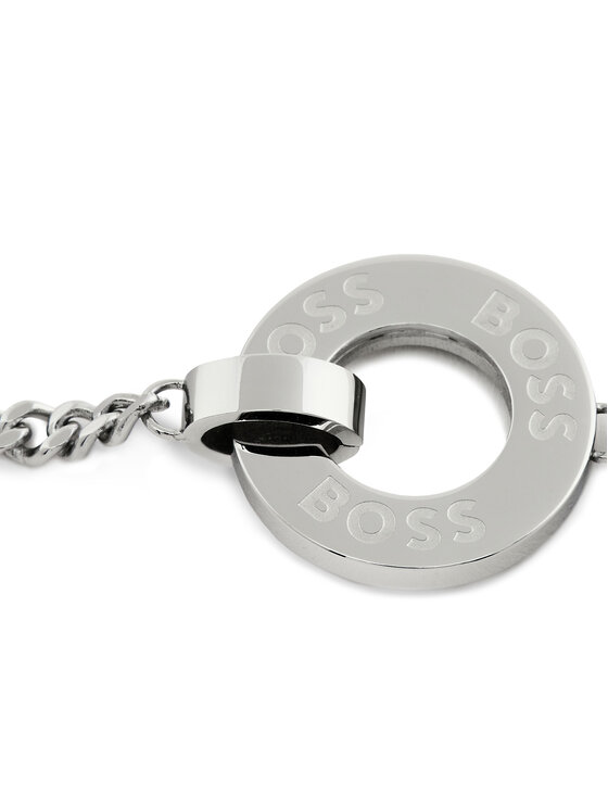 BOSS BOSS Zapestnica 1580509 Srebrna