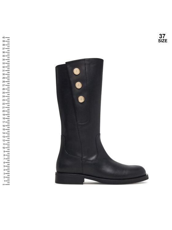 Elisabetta Franchi Elisabetta Franchi Oficerki F4A6-E0744-1251 Czarny