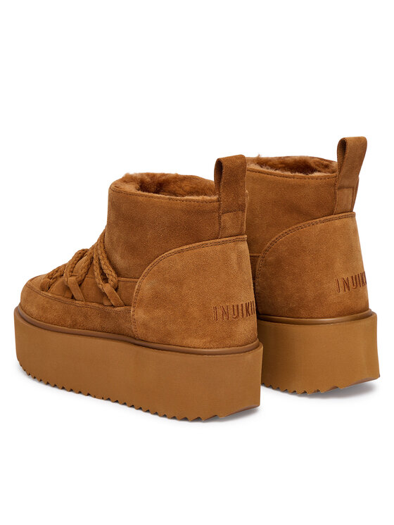 Inuikii Inuikii Sněhule Classic Low Platform 1001.006.0012 Hnědá
