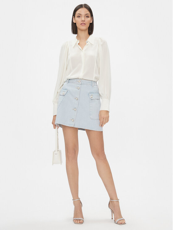 Custommade Custommade Gonna di jeans Riana 999448941 Celeste Regular Fit