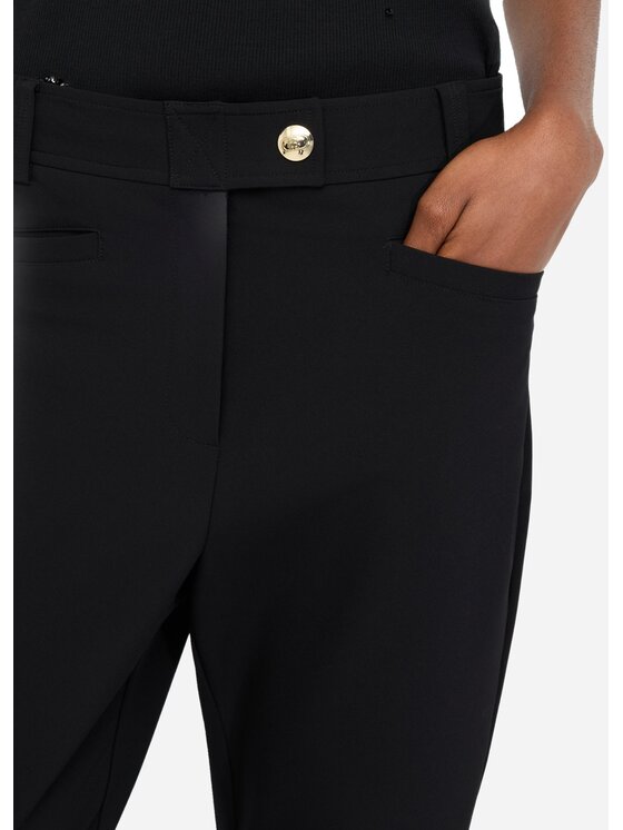 Liu Jo Liu Jo Pantaloni di tessuto TF5266T262022222 Nero Slim Fit