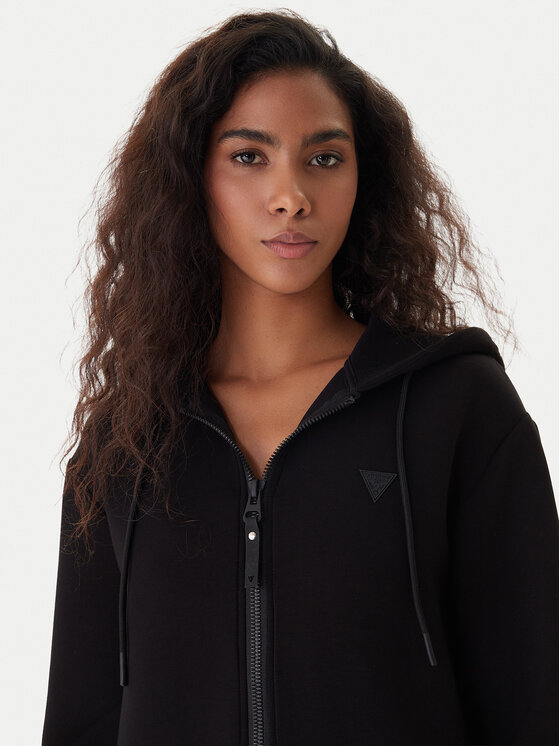 Guess Guess Bluza V3RQ11 K7UW2 Czarny Regular Fit