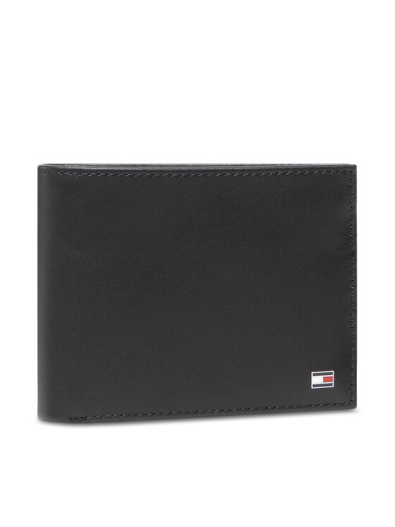 Tommy Hilfiger Tommy Hilfiger Zestaw upominkowy Gp Eton Cc And Coin Pckt Keyfob AM0AM07931 Czarny