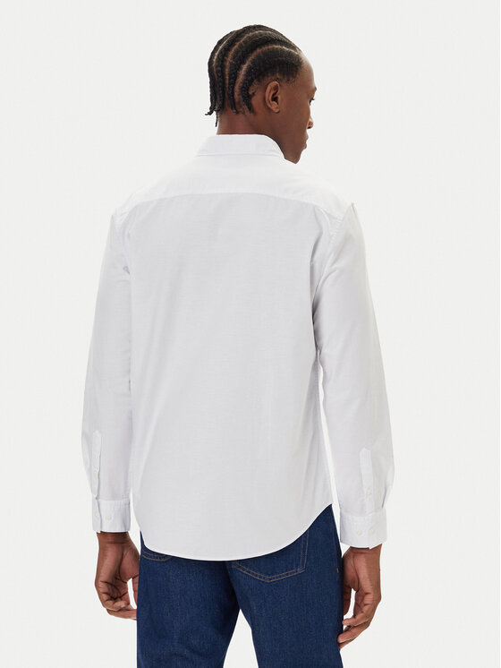 Calvin Klein Jeans Calvin Klein Jeans Srajca Oxford Classic LV140EM125 Bela Regular Fit