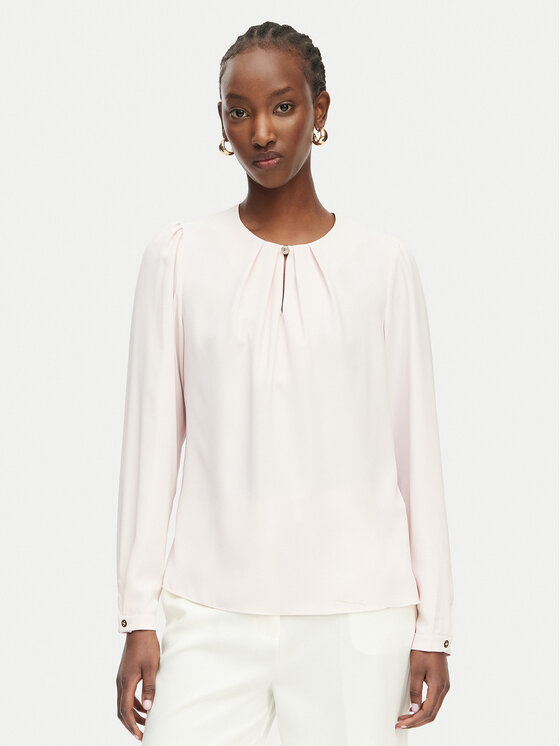 Rinascimento Bluză CFC0127711003 Roz deschis Regular Fit